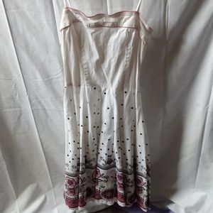 Pulse White Floral Dress